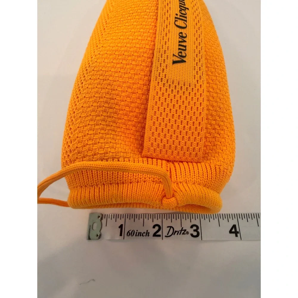 Veuve Clicquot Orange Ice Jacket Champagne Bottle Cooler Thermal Sleeve Reusable